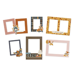 Simple Stories - Coleção Acorn Lane - Frames em chipboards - comprar online