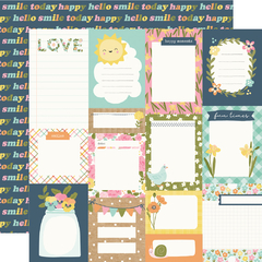 Simple Stories - Coleção Fresh Air - Kit 12 Papéis para Scrapbook + Adesivos - loja online