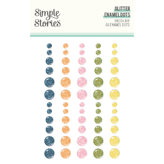 Simple Stories - Coleção Fresh Air - Enamel dots