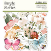 Simple Stories - Coleção Simple Vintage Spring Garden - Die cuts florais