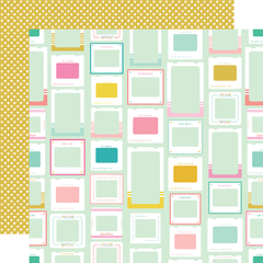 Simple Stories - Coleção True Colors - Kit 12 Papéis para Scrapbook + Adesivos na internet