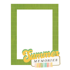 Imagem do Simple Stories - Coleção Summer Snapshots - Frames chipboards