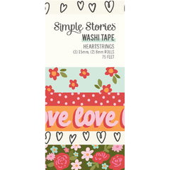 Simple Stories - Coleção Heartstrings - Washi tapes