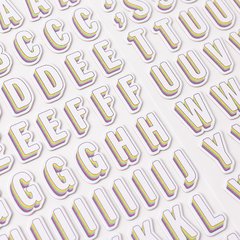 Vicky Boutin Design - Coleção Sweet Rush - Thickers Alfabetos na internet