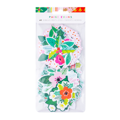 Paige Evans Design - Coleção Sugarplum Wishes - Die cuts florais