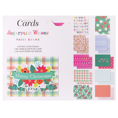 Paige Evans Design - Coleção Sugarplum Wishes - Boxed Cards - comprar online