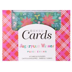 Paige Evans Design - Coleção Sugarplum Wishes - Boxed Cards