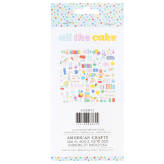 Pebbles - Coleção All the Cake - Die cuts ícones - comprar online