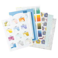 Vicky Boutin Design - Coleção Discover + Create - Bloco de Papéis para Scrapbook 15x20 cm (6x8 polegadas) na internet