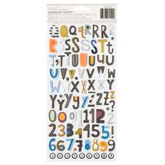 Vicky Boutin Design - Coleção Discover + Create - Alfabetos adesivos - comprar online