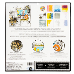 Vicky Boutin Design - Coleção Discover + Create - Bloco de Papéis para Scrapbook Background 30x30 cm (12x12 polegadas) - comprar online