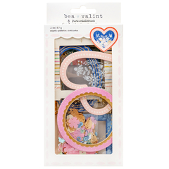 Bea Valint Design - Coleção Poppy and Pear - Shaker frames