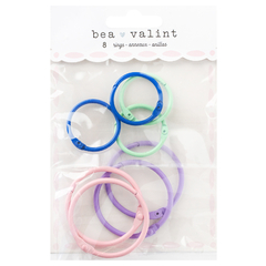 Bea Valint Design - Coleção Poppy and Pear - Argolas articuladas