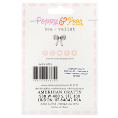 Bea Valint Design - Coleção Poppy and Pear - Embellishment Kit - comprar online