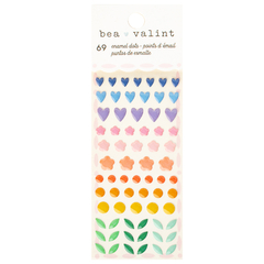 Bea Valint Design - Coleção Poppy and Pear - Enamel dots