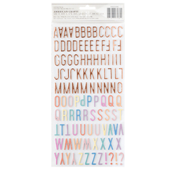 Celes Gonzalo Design - Coleção Rainbow Avenue - Alfabetos adesivos - comprar online