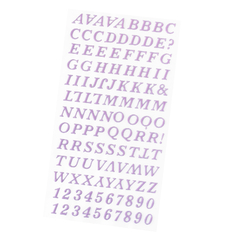 American Crafts - Coleção Dreamer - Mini alfabetos puffy na internet