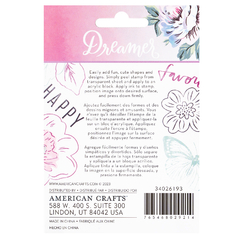 American Crafts - Coleção Dreamer - Carimbos - comprar online