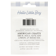 American Crafts - Coleção Hello Little Boy - Kit 4 Carimbeiras - comprar online
