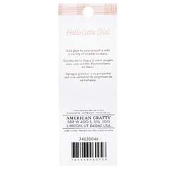 American Crafts - Coleção Hello Little Girl - Enamel dots - comprar online