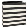 ÁLBUM IMPORTADO - SIMPLE STORIES - SNAP Binder 15x21cm (6x8") - cor Black Stripe