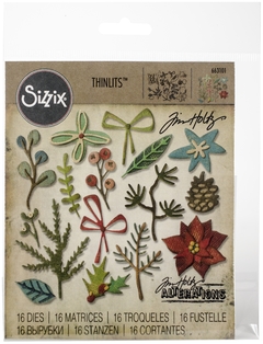Sizzix - Facas de Corte - Thinlits Die - Tim Holtz - Funky Festive