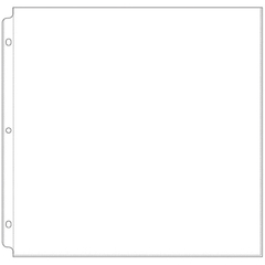 We R Makers - Plástico importado para Álbum de Scrapbook - Tamanho 30x30 cm (12"x12") - Sem divisórias