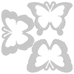 Sizzix - Facas de Corte + Emboss - Switchlits - Embossing Folder - Detailed Butterfly - comprar online