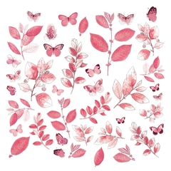 49 and Market - Coleção Color Swatch Blossom - Die cuts acetato folhas na internet
