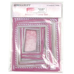49 and Market - Coleção Color Swatch Blossom - Die cuts frames