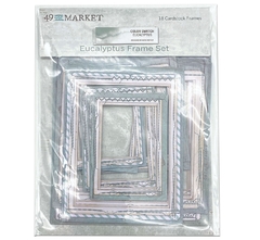 49 and Market - Coleção Color Swatch Eucalyptus - Die cuts frames