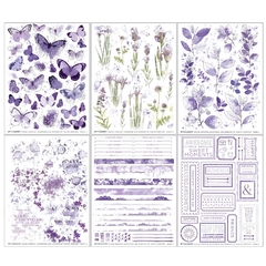 49 and Market - Coleção Color Swatch Lavender - Rub-on Transfer na internet