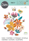 Sizzix - Facas de Corte - Thinlits Die - Bold Flora