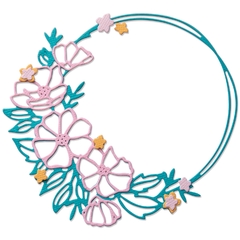 Sizzix - Facas de Corte - Thinlits Die - Floral Round - comprar online