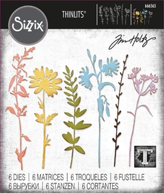 Sizzix - Facas de Corte - Thinlits Die - Vault Wildflowers