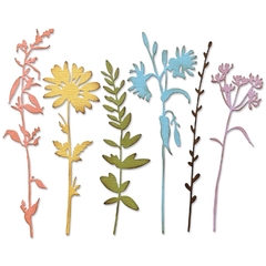 Sizzix - Facas de Corte - Thinlits Die - Vault Wildflowers - comprar online