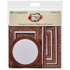 49 and Market - Coleção Evergreen Season - Die cuts Frames - comprar online