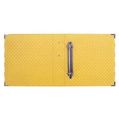 ÁLBUM IMPORTADO - SIMPLE STORIES - SNAP Binder 15x21cm (6x8") - cor Yellow Stripe - comprar online