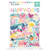 Cocoa Vanilla - Coleção Happy Days - Die cuts