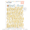 Cocoa Vanilla - Coleção Heart & Home - Die cuts títulos