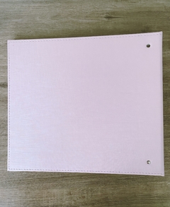 ÁLBUM NACIONAL GI DEMELLO para Scrapbook tamanho 30,5x30,5cm (12"x 12") - Cor Rosa bebê - loja online