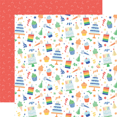 Echo Park Paper - Coleção Make A Wish Birthday Boy - Kit 12 Papéis para Scrapbook + Adesivos na internet
