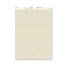 Lora Bailora - Coleção Lala Land - Bloco de Papéis 15,2 x 20,3 cm com 24 folhas face única - comprar online
