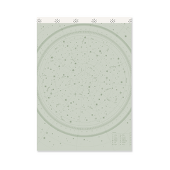 Lora Bailora - Coleção Perseidas - Bloco de Papéis 15,2 x 20,3 cm com 24 folhas face única - Scrapbook Life - Materiais para Scrapbook