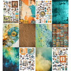 Carina Sartor Design - Coleção Play - Bloco de papéis 21x30,5cm 20 folhas na internet