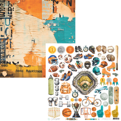 Carina Sartor Design - Coleção Play - Bloco de papéis 30,5x30,5cm 18 folhas na internet
