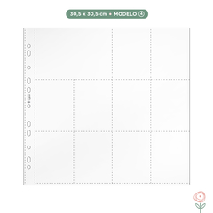 Juju Scrapbook - Plásticos para Álbum 30,5 x 30,5cm - Modelo 4 - comprar online