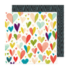 Vicky Boutin Design - Coleção Print Shop - Papel para Scrapbook - Cross My Heart 34013831