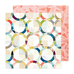 Vicky Boutin Design - Coleção Print Shop - Papel para Scrapbook - Circle Time 34013836