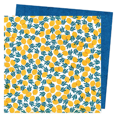 Vicky Boutin Design - Coleção Where To Next - Papel para Scrapbook - Lemon Twist 34014080